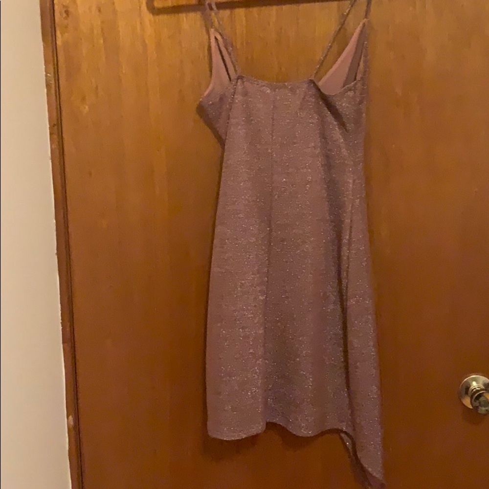 Pink metallic dress - Picture 5 of 6